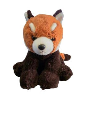 Aurora Red Panda Plush Stuffed Animal Brown Orange Floppy Soft Toy Cute